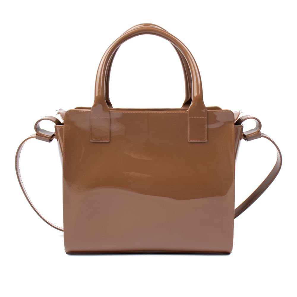 Bolsa Feminina Petite Jolie Tiracolo Média Fosca Marrom Marrom 2
