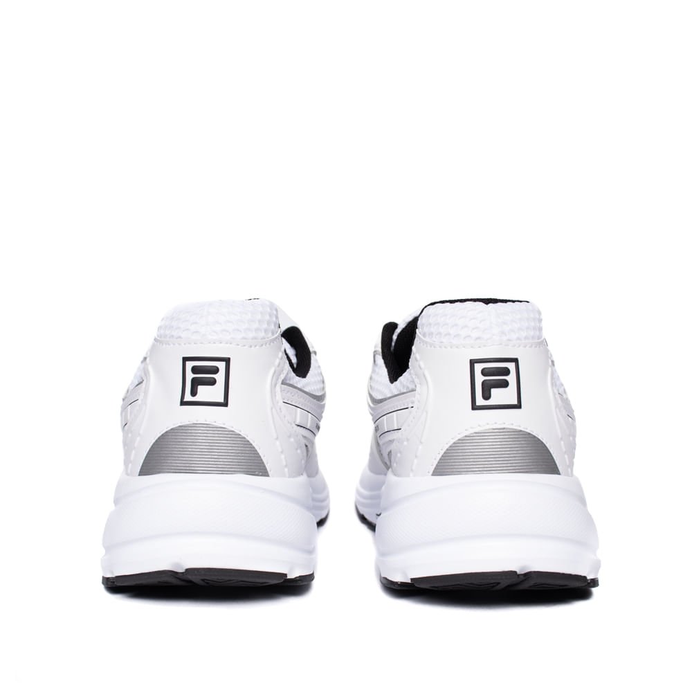 Tênis Masculino Fila Runner 2k Super Action Branco/Preto Branco 5