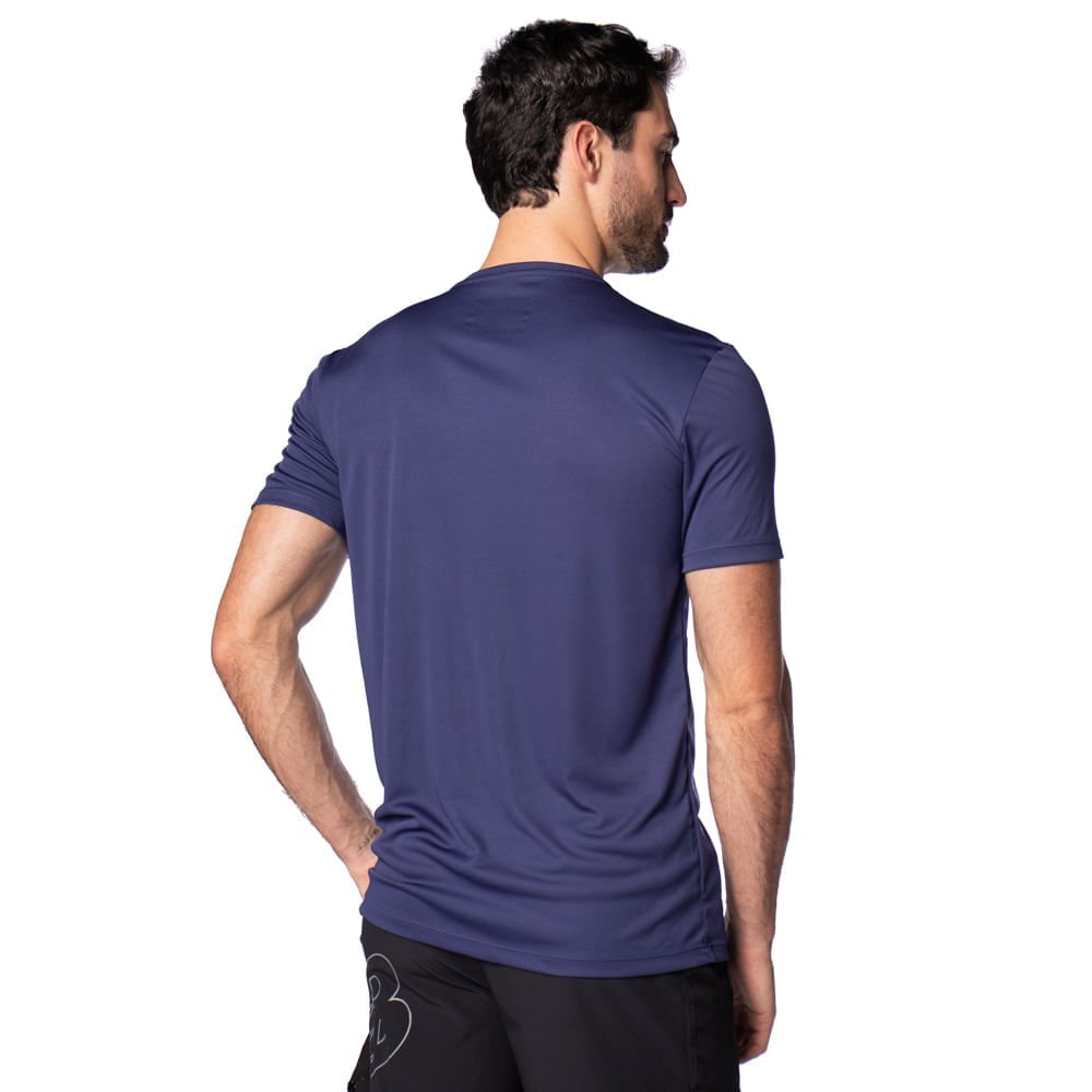 Camiseta Masculina Olympikus Essential Manga Curta Marinho Marinho 2