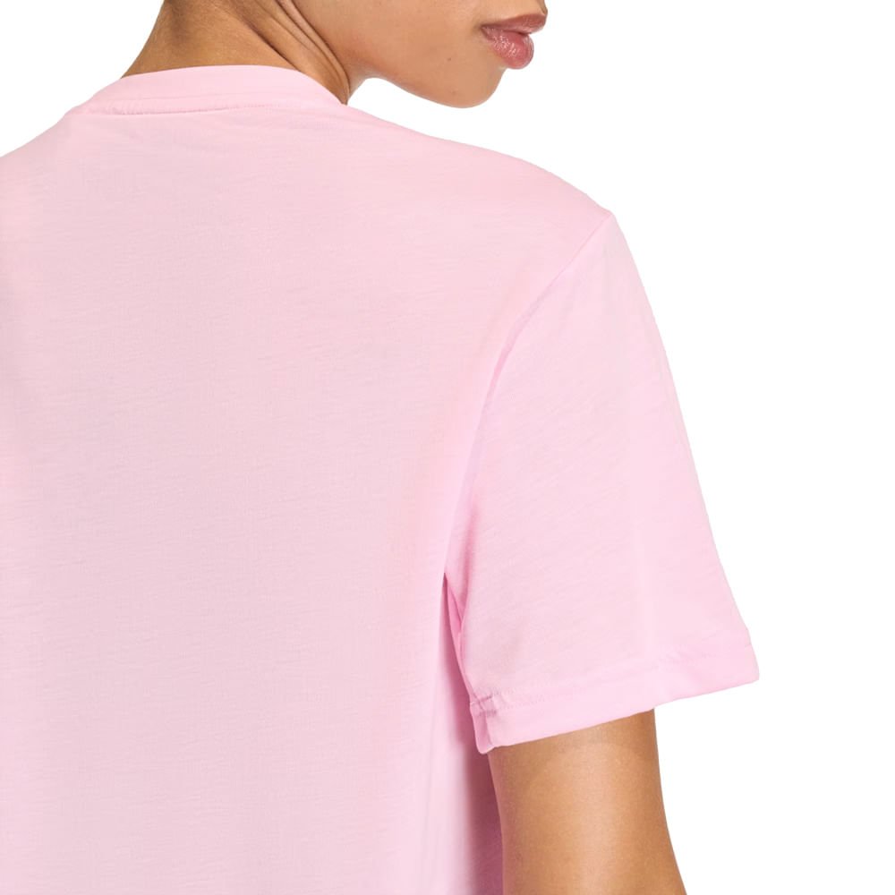 Camiseta Feminina Adidas Train Essentials Rosa Rosa 6