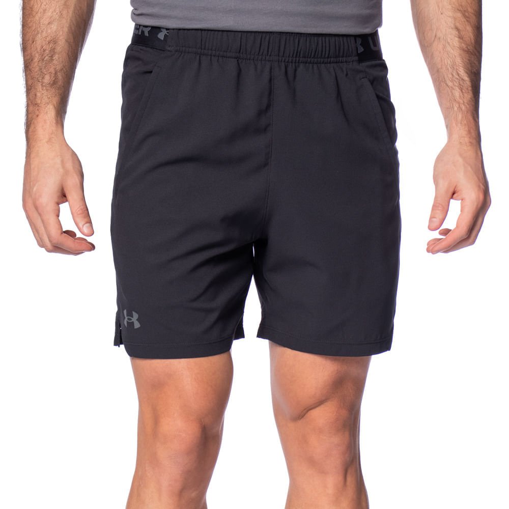 Bermuda Masculina Under Armour Vanish Woven Esportivo Preto