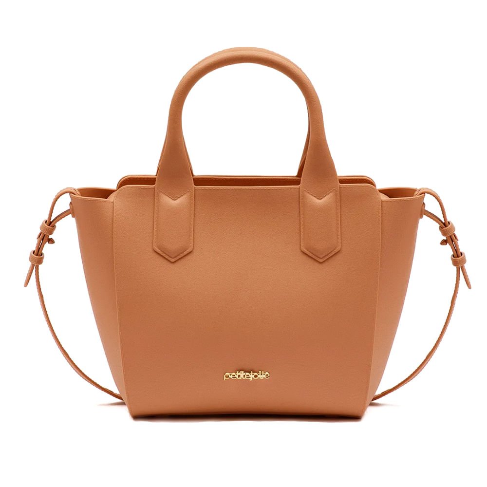 Bolsa Feminina Petite Jolie Tote Média Floater Marrom Claro