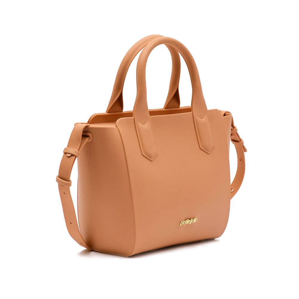 Bolsa Feminina Petite Jolie Tote Média Floater Marrom Claro Marrom 3