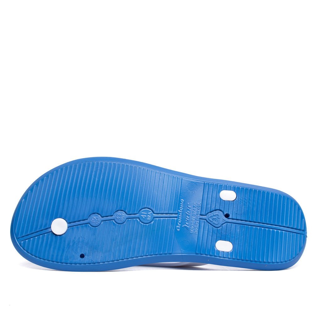 Chinelo Masculino Rider R1 Brasil Tira Dedo Azul/Branco Azul 3