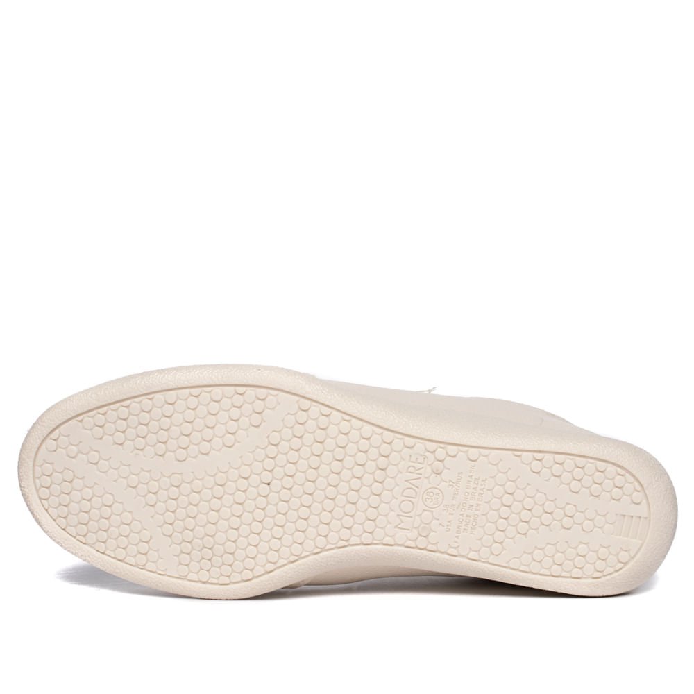 Tênis Feminino Modare Napa Floather Conforto Off White Branco 2