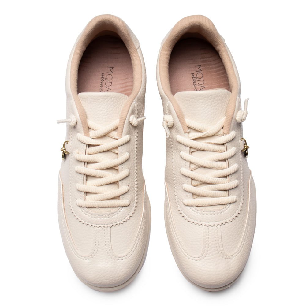 Tênis Feminino Modare Napa Floather Conforto Off White Branco 4