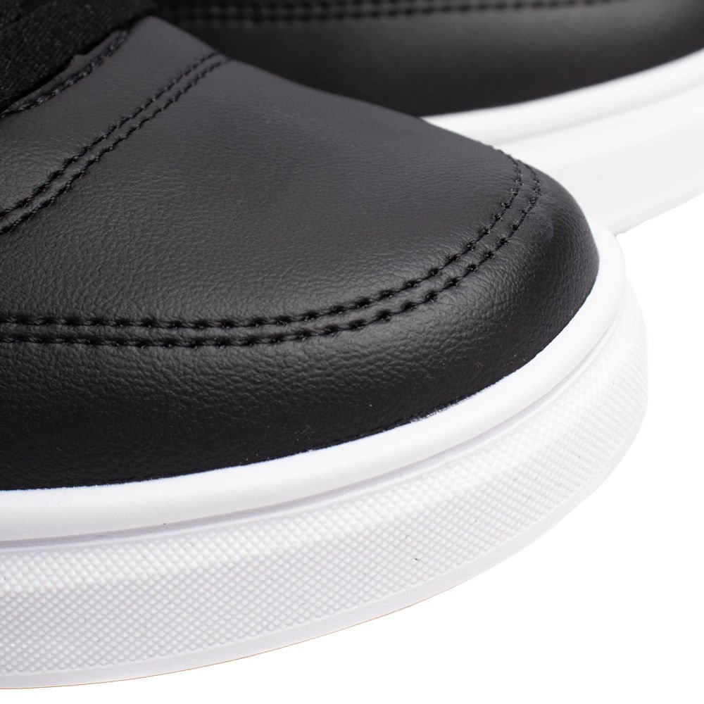 Sapatênis Masculino West Coast Casual Preto/Branco Preto 5