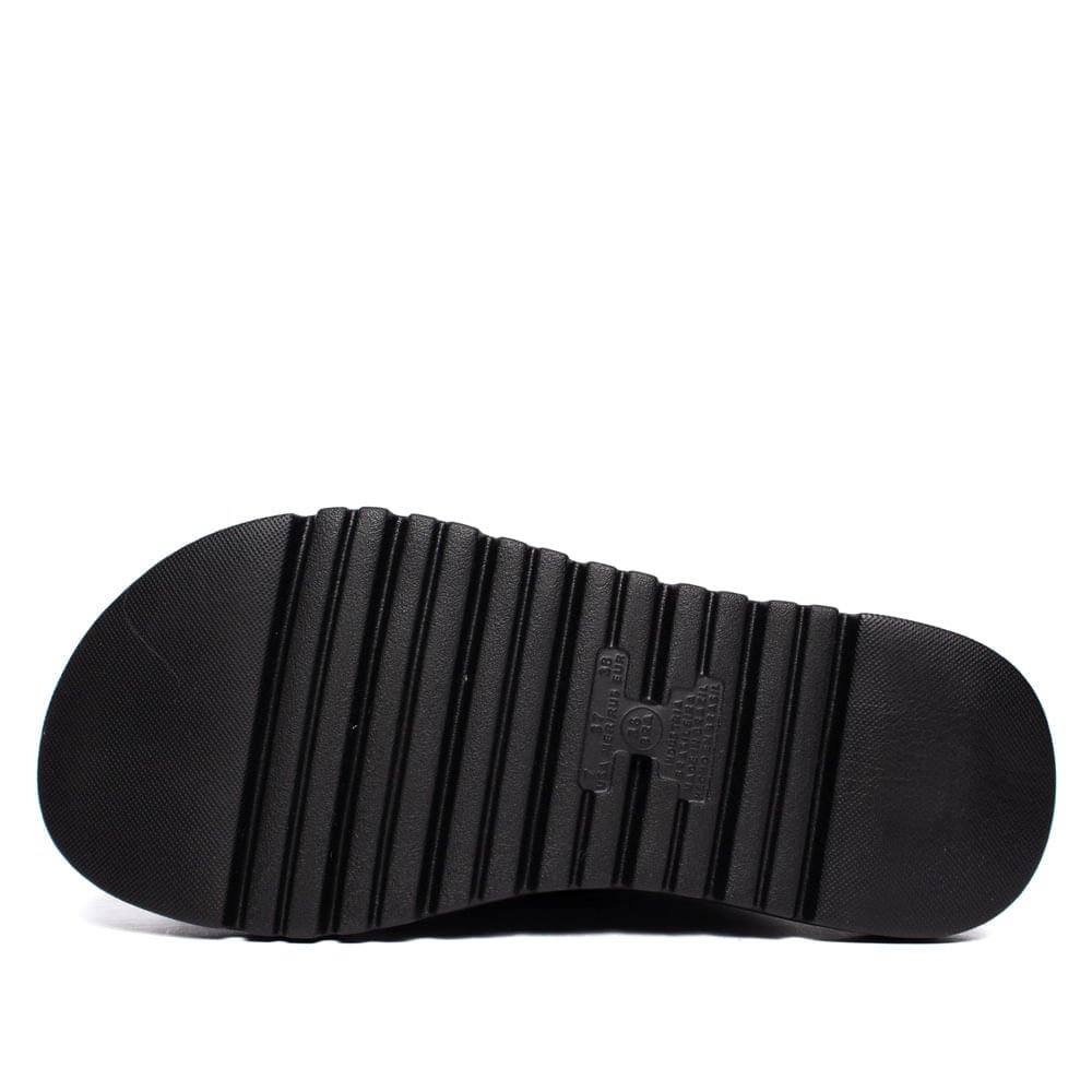 Chinelo Slide Feminino Modare Flatform Gorgurão Preto Preto 2