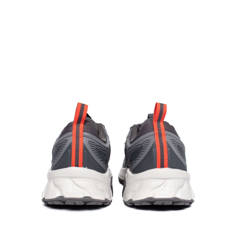 Tênis Masculino New Balance 410 At Tread Cinza/Vermelho Cinza 3