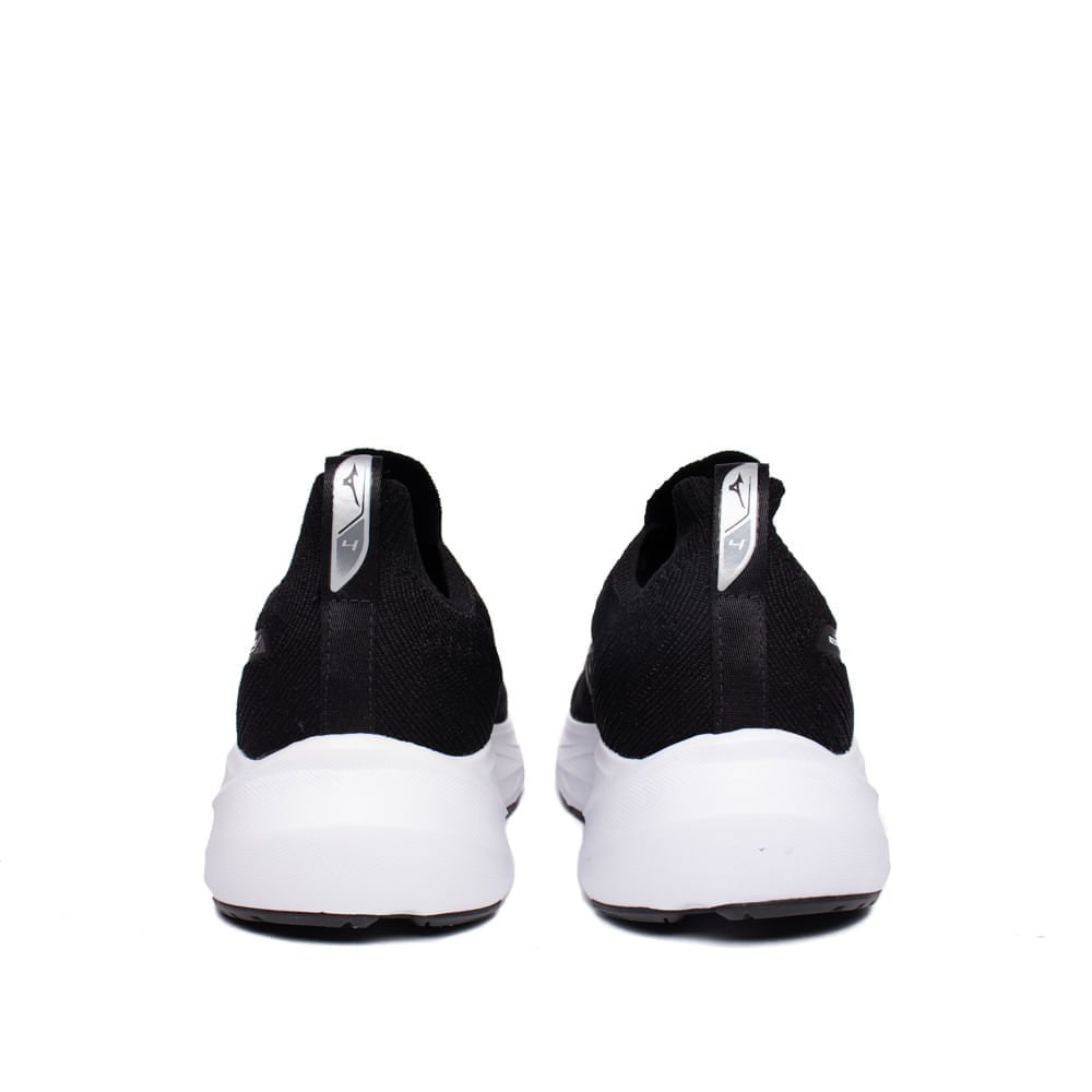 Tênis Masculino Mizuno Cool Ride 4 Calce Fácil Preto Preto 3