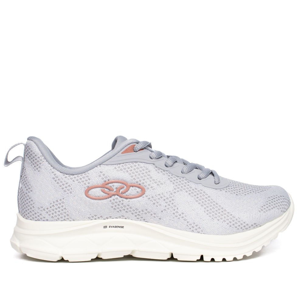 Tênis Feminino Olympikus Citrus 2 Evasense Cinza Lunar