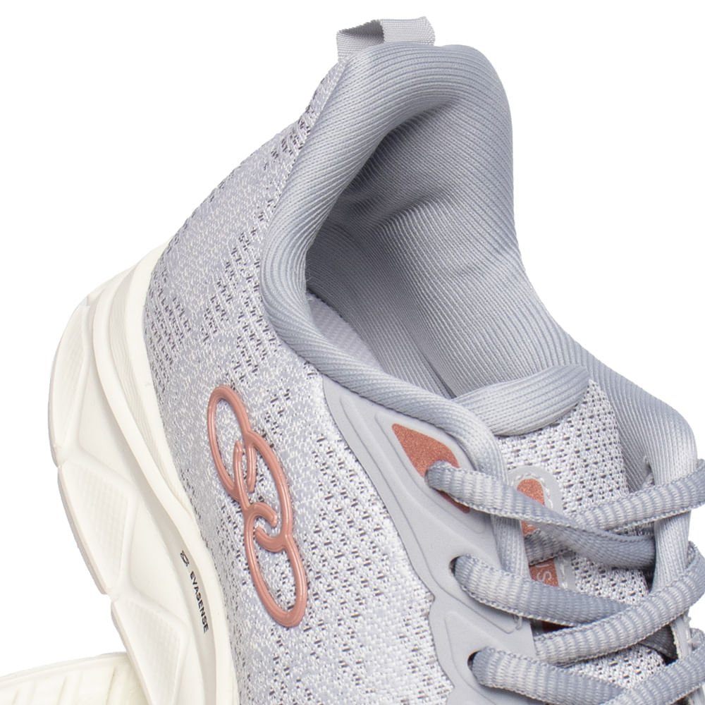 Tênis Feminino Olympikus Citrus 2 Evasense Cinza Lunar Cinza 6