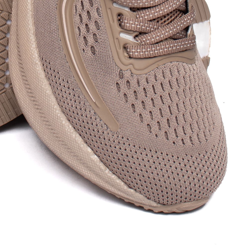 Tênis Feminino Actvitta Impulso Mesh Marrom Claro/Rosé Marrom 5