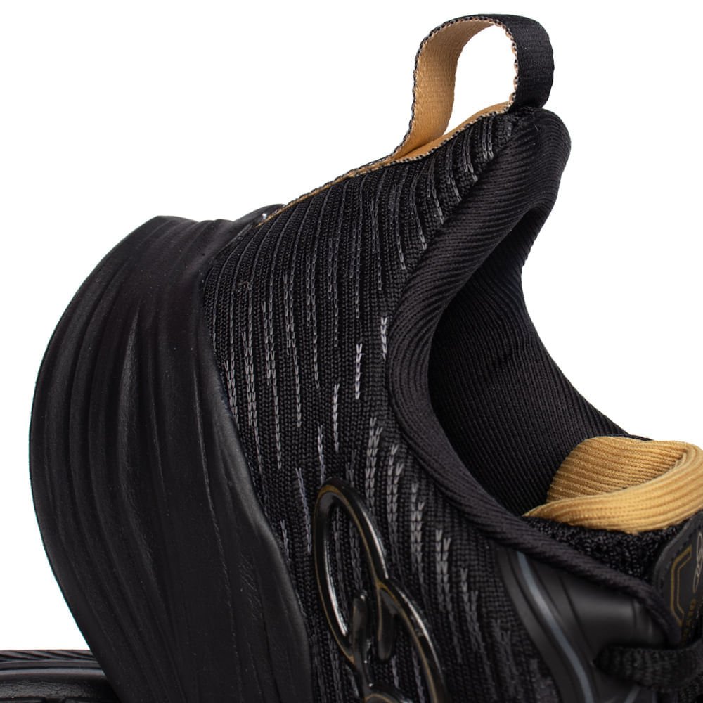 Tênis Infantil Olympikus Marte Evasense Preto/Dourado Preto 6
