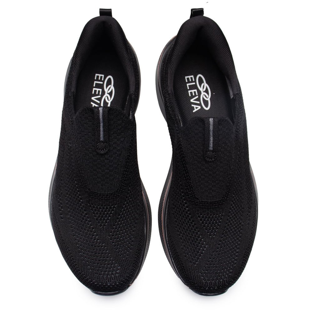 Tênis Feminino Olympikus Intuit 2 Caminhada Preto/Rose Preto 4