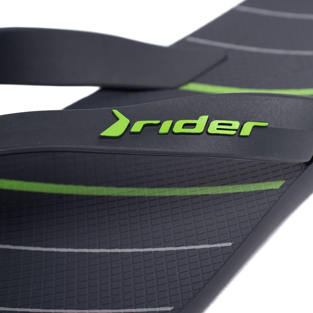 Chinelo Masculino Rider Feel Urban Tiras Cinza Escuro/Verde Cinza 5