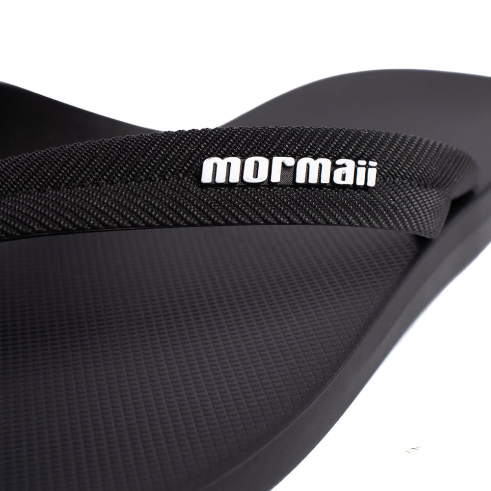 Chinelo Masculino Mormaii Tropical Iii Preto/Branco Preto 5
