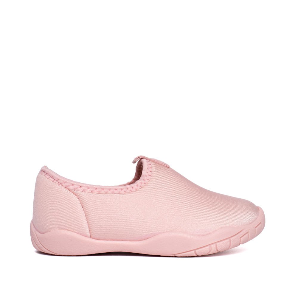 Tênis Infantil Molekinha Baby Glitter Calce Fácil Rosa