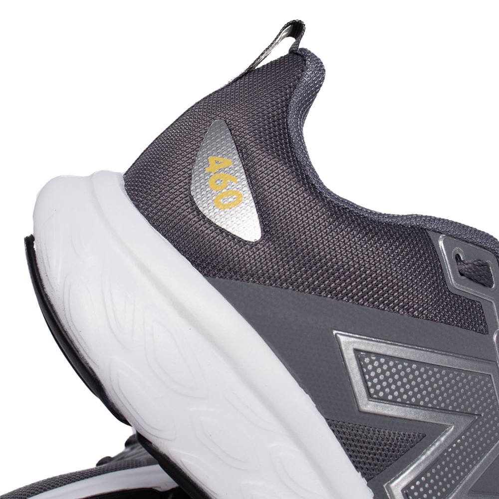 Tênis Masculino New Balance 460 V4 Corrida Cinza Escuro Cinza 6