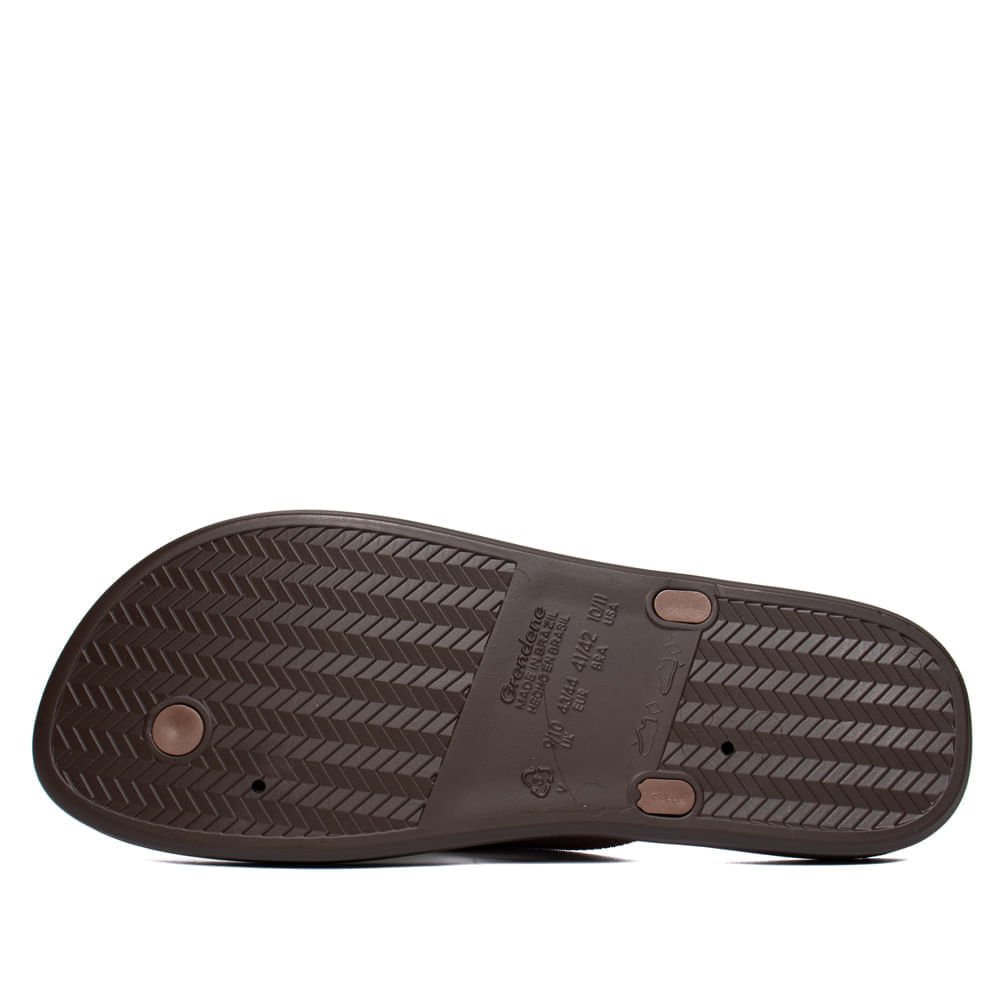 Chinelo Masculino Mormaii Tropical Pro Texturas Marrom/Preto Marrom 2