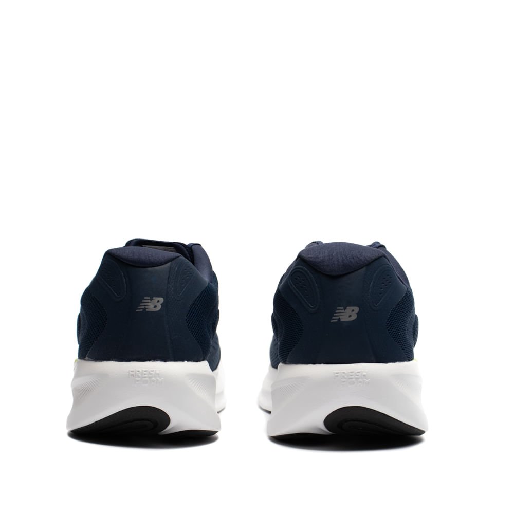 Tênis Masculino New Balance Fresh Foam 680v9 Marinho/Neon Marinho 3