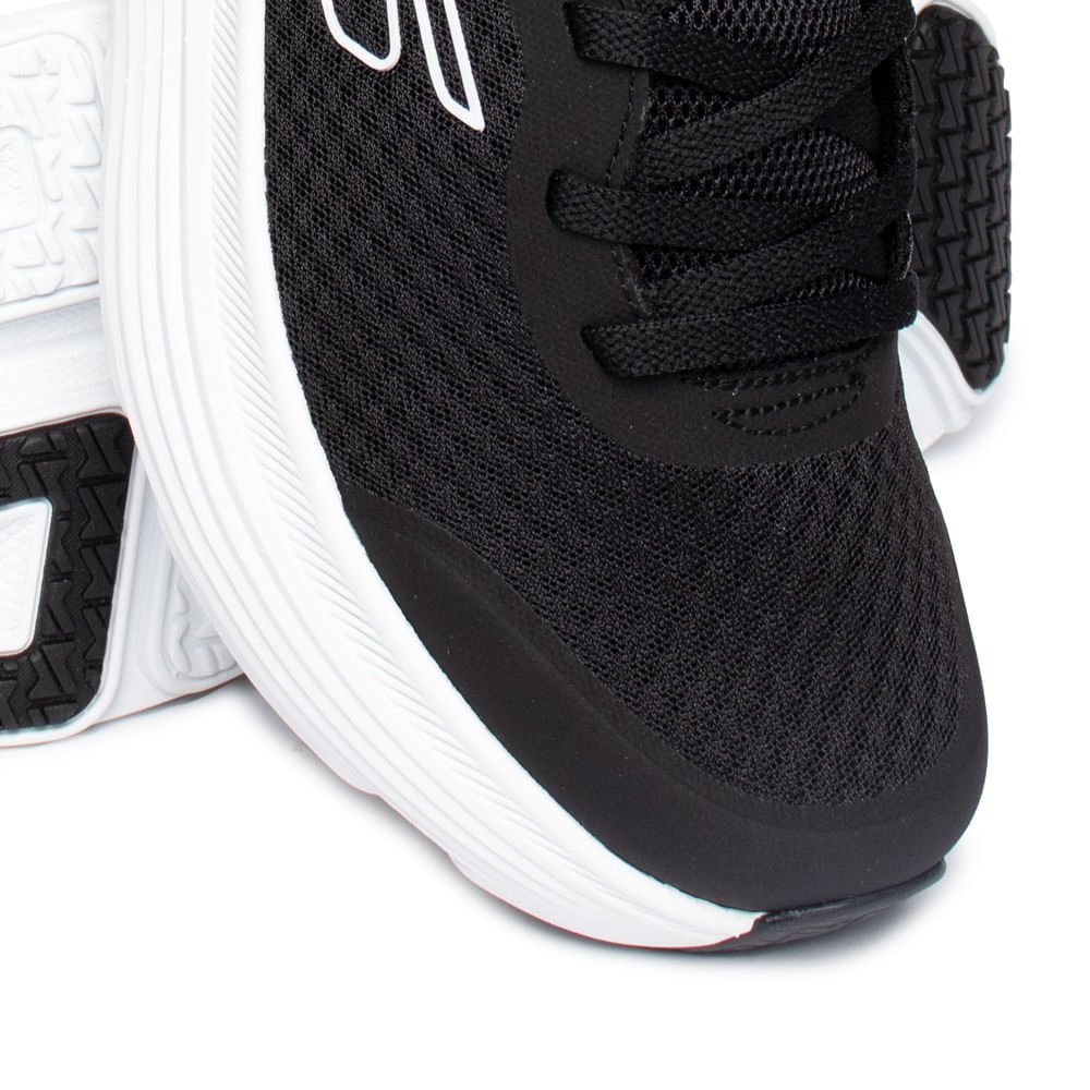 Tênis Masculino Skechers Endeavour Cushioning Preto/Branco Preto 3