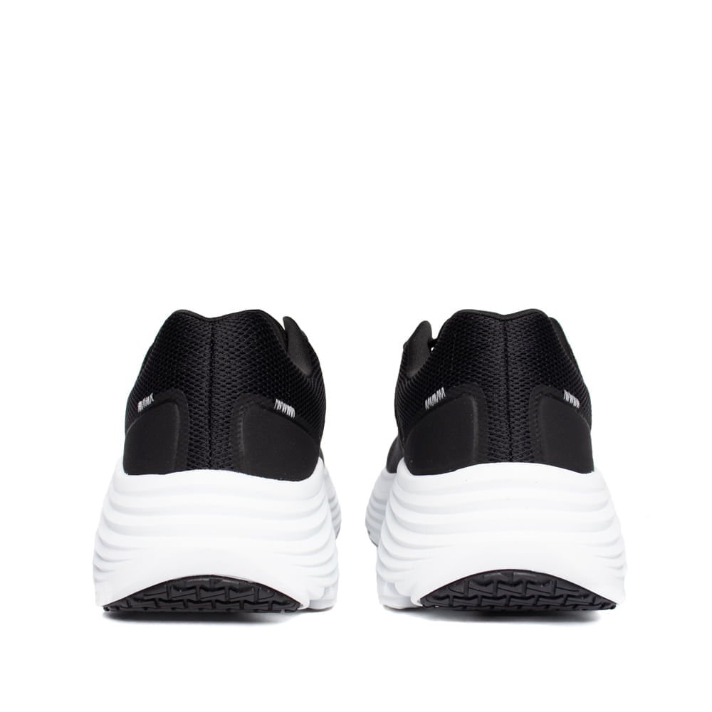 Tênis Masculino Skechers Endeavour Cushioning Preto/Branco Preto 4