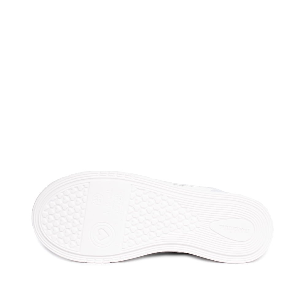 Tênis Infantil Molekinha Napa Turim Corações Branco/Multi Branco 2