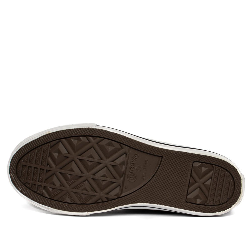 Tênis Infantil Converse Chuck Taylor Cano Alto Preto/Branco Preto 2