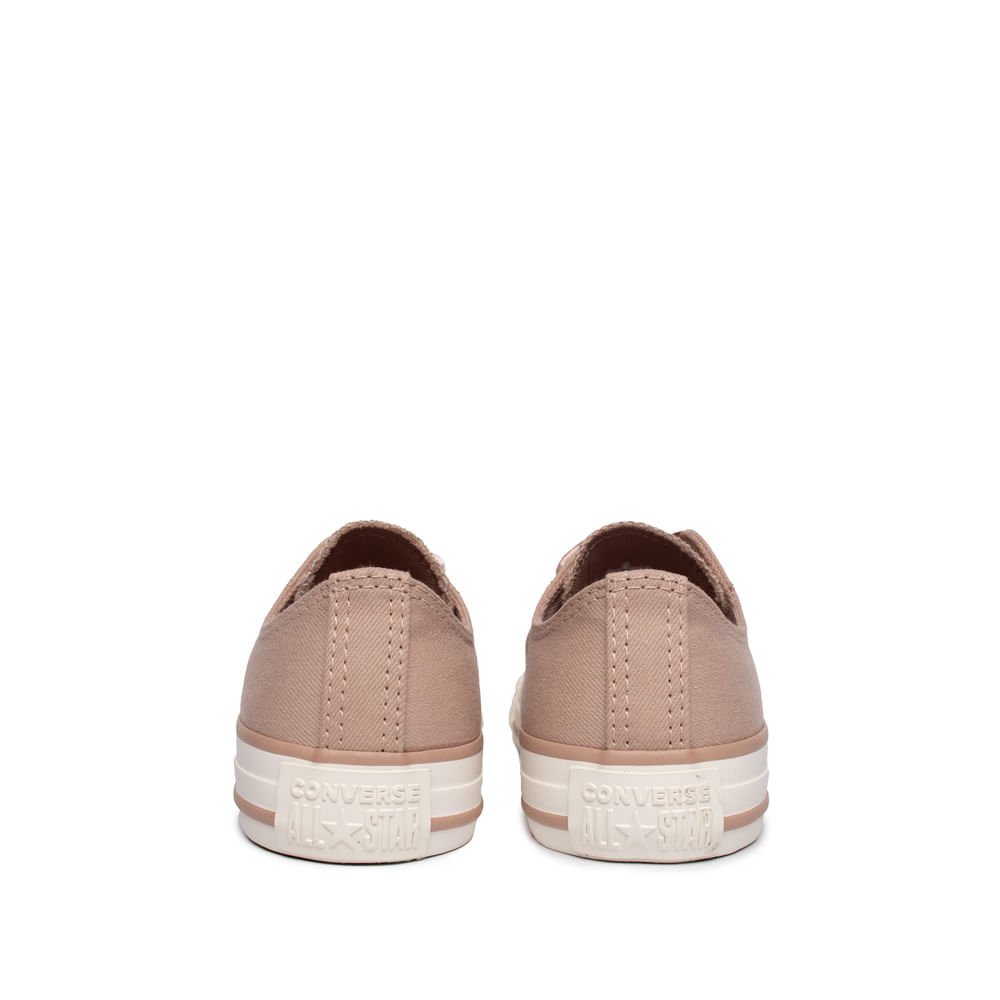 Tênis Feminino Converse Chuck Taylor Plataforma Bege Escuro Bege 3