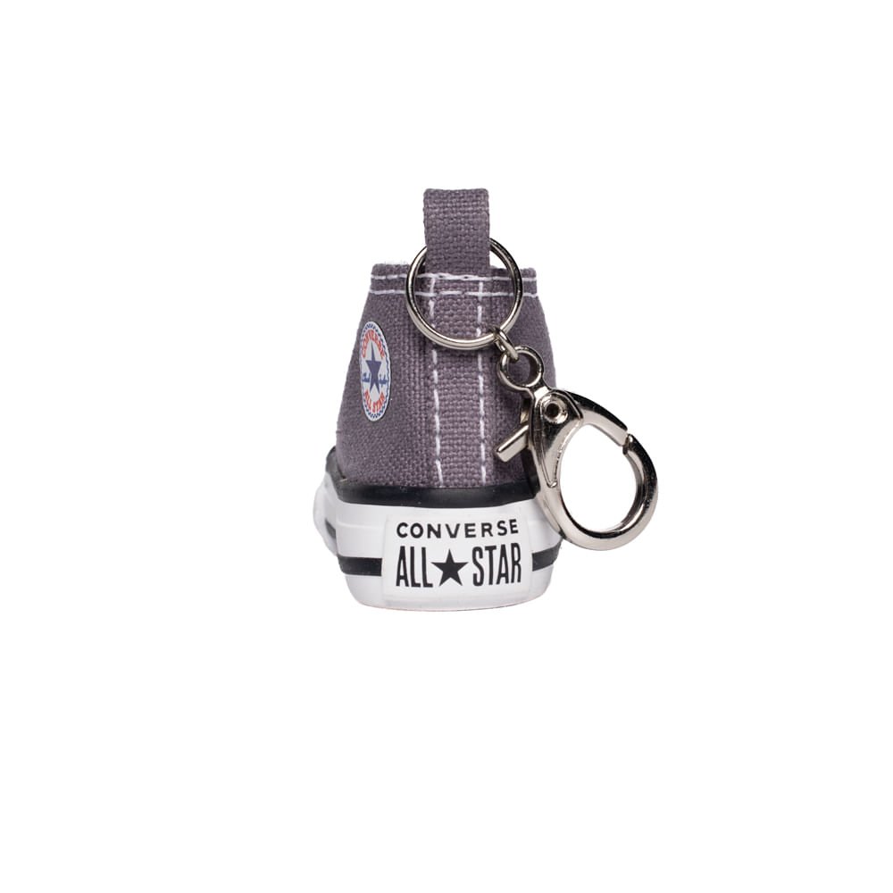 Chaveiro Unissex Converse Mini All Star Chuck Taylor Cinza Cinza 3