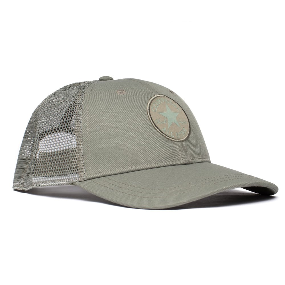 Boné Unissex Converse Trucker All Star Mesh Ajustável Verde