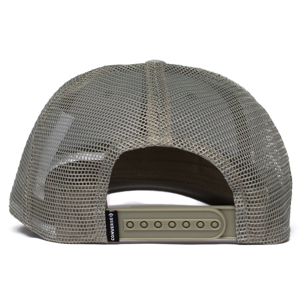 Boné Unissex Converse Trucker All Star Mesh Ajustável Verde Verde 3