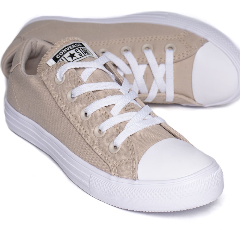 Tênis Unissex Converse Day One Cano Baixo Bege/Branco Bege 7