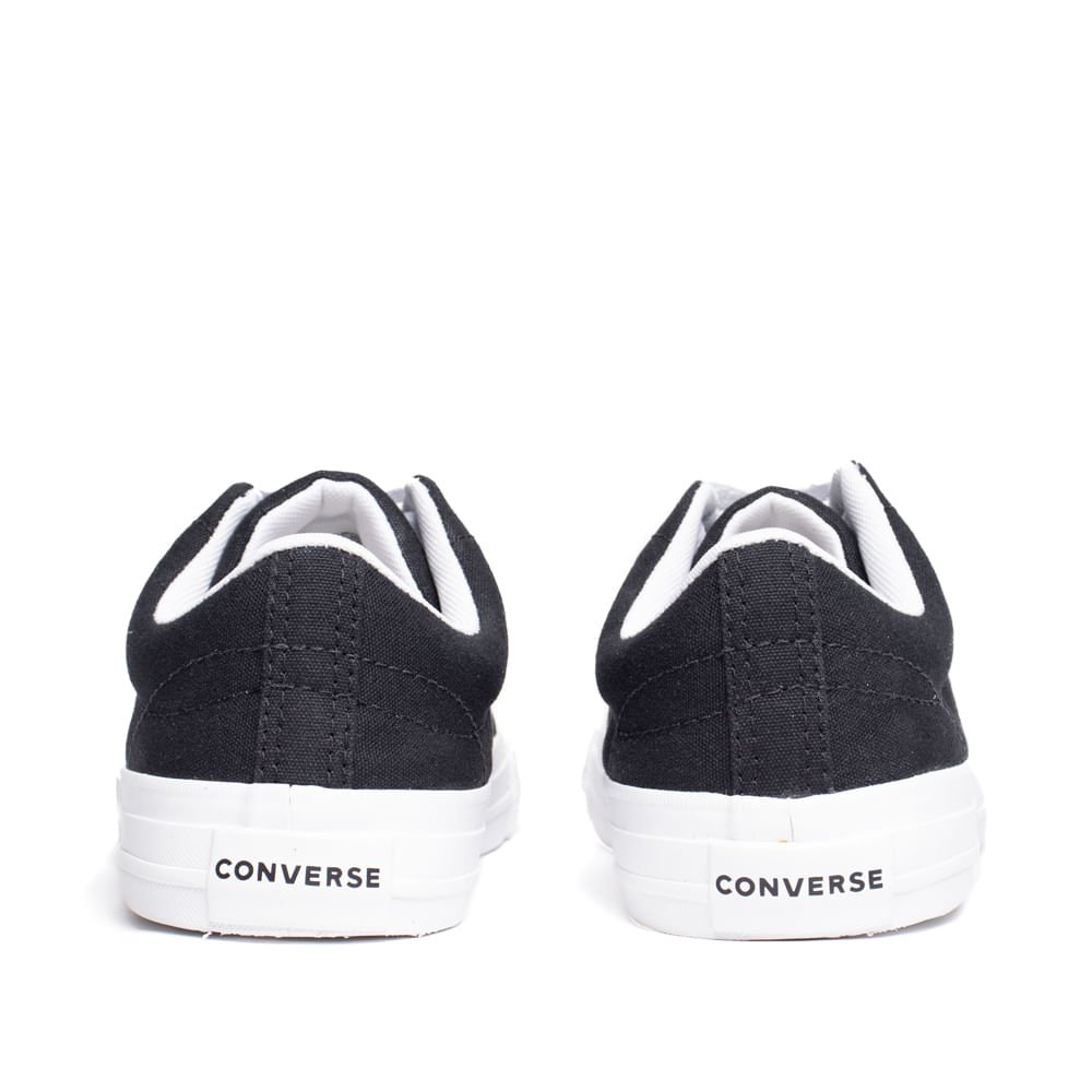 Tênis Unissex Converse Day One Cano Baixo Preto/Branco Preto 3