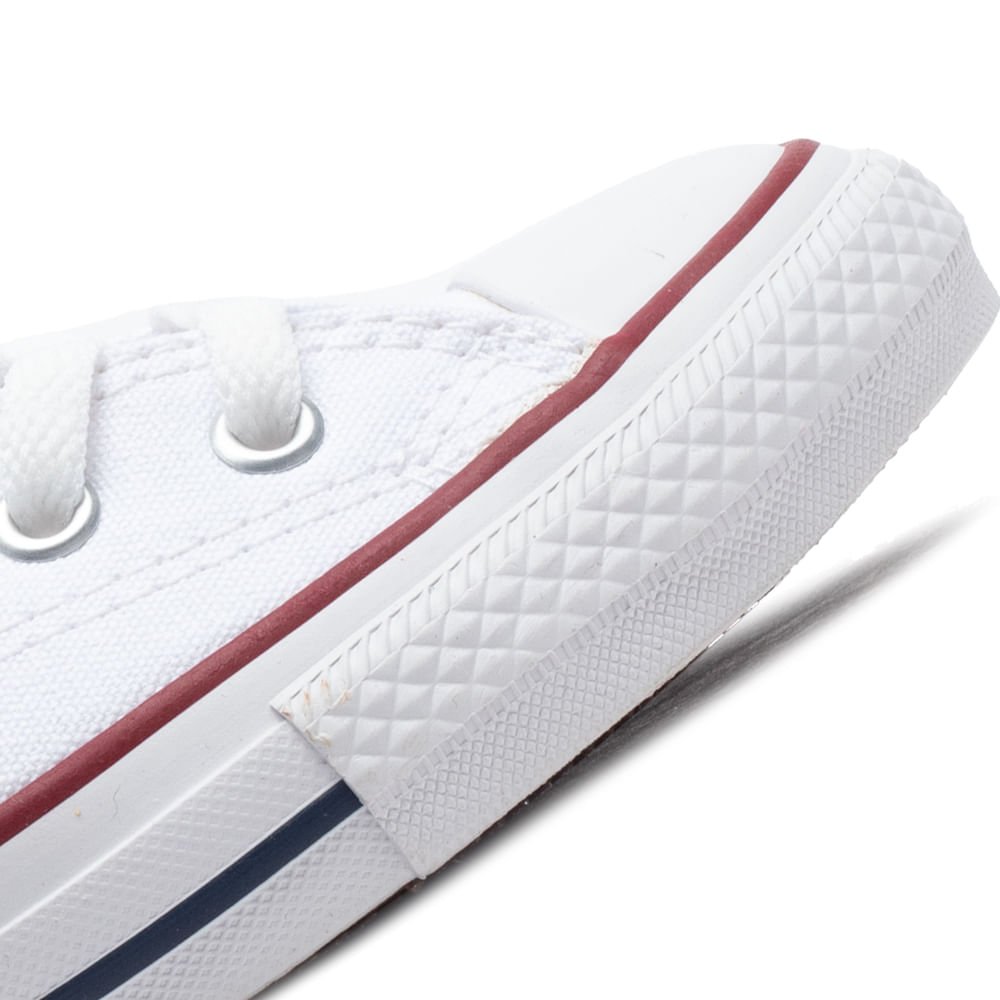 Tênis Infantil Converse Chuck Taylor All Star Branco/Marinho Branco 5