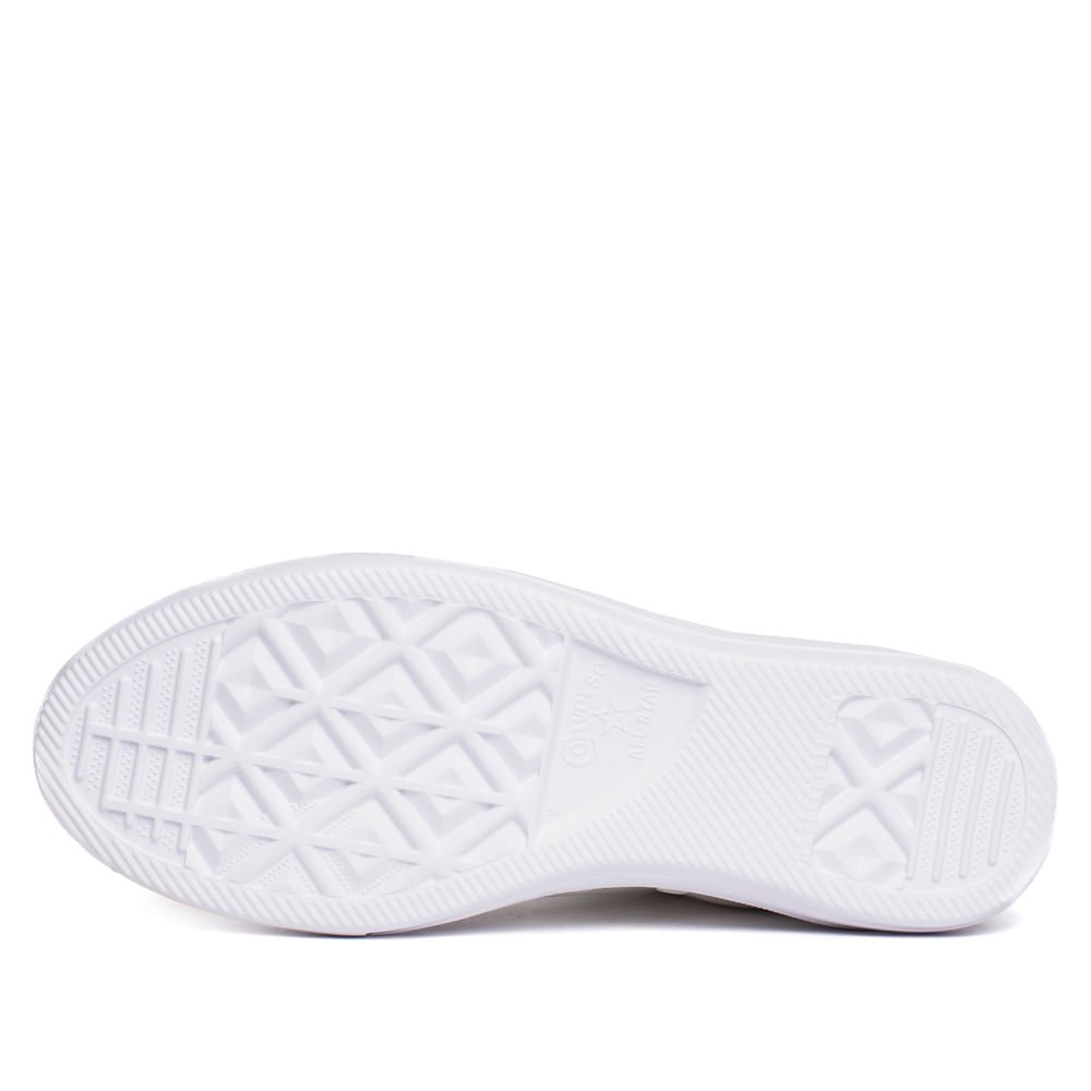 Tênis Unissex Converse Day One Cano Alto Branco Branco 2