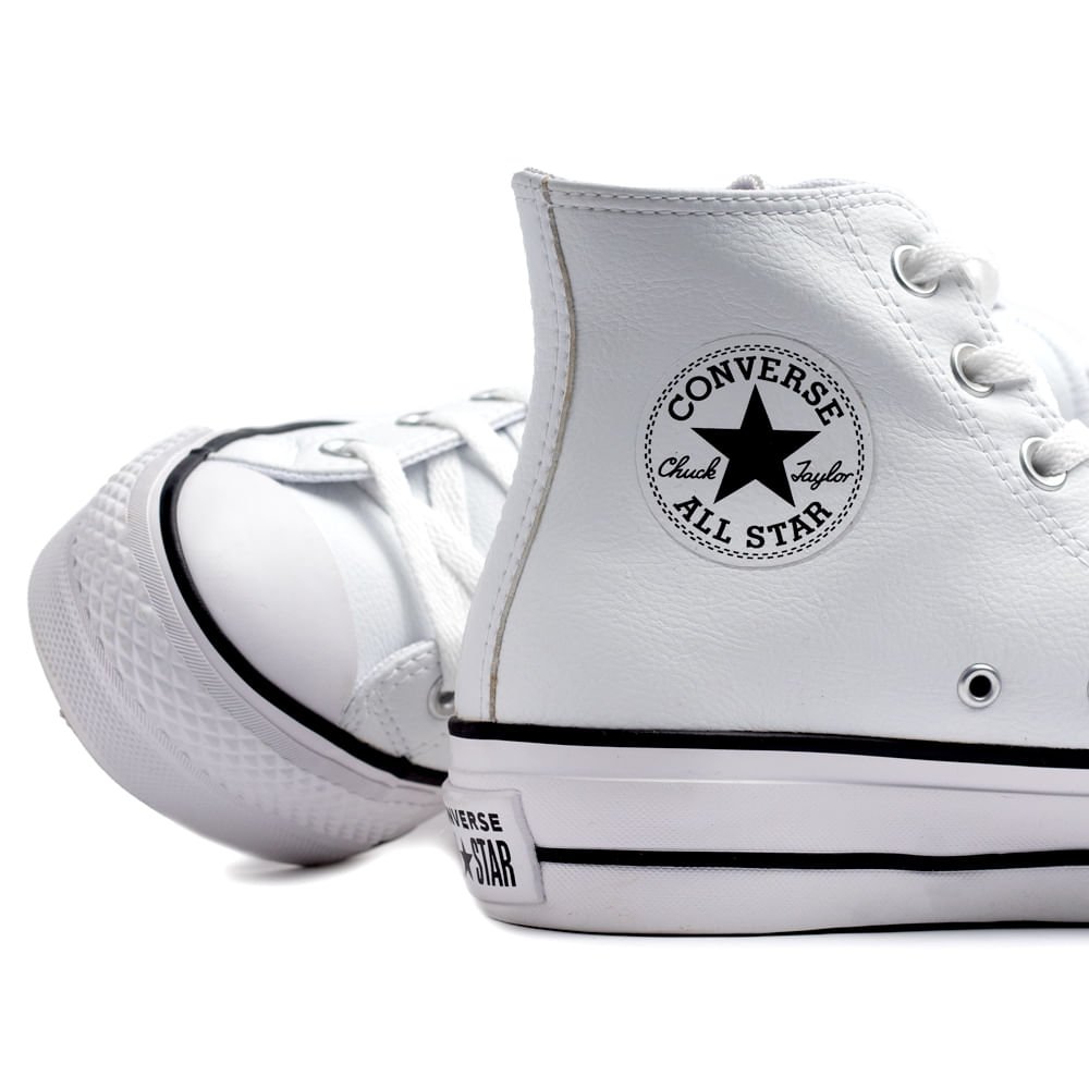 Tênis Converse Chuck Taylor All Star Lift Sintético Branco Branco 4