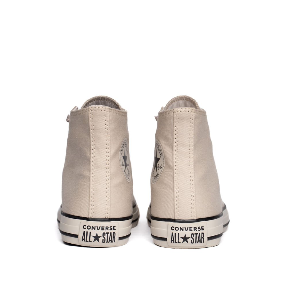 Tênis Feminino Converse Chuck Taylor All Star Hi Canvas Bege Bege 3