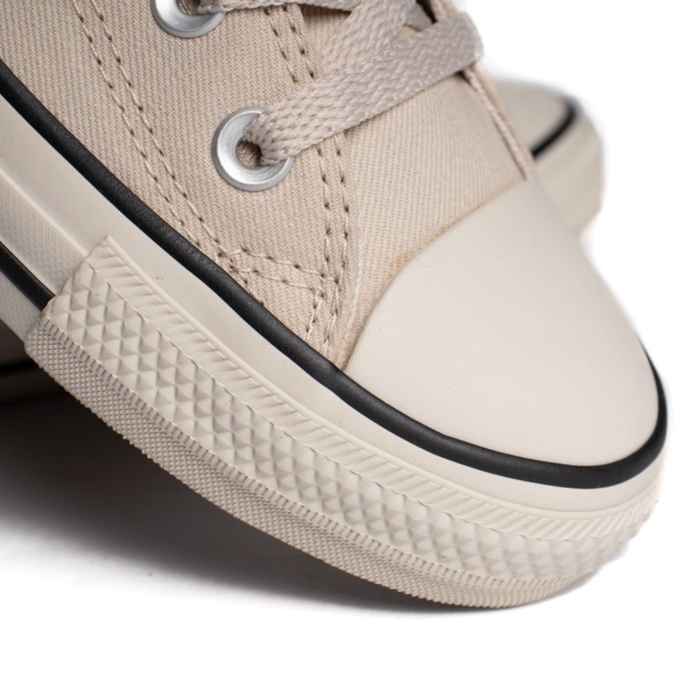 Tênis Feminino Converse Chuck Taylor All Star Hi Canvas Bege Bege 5
