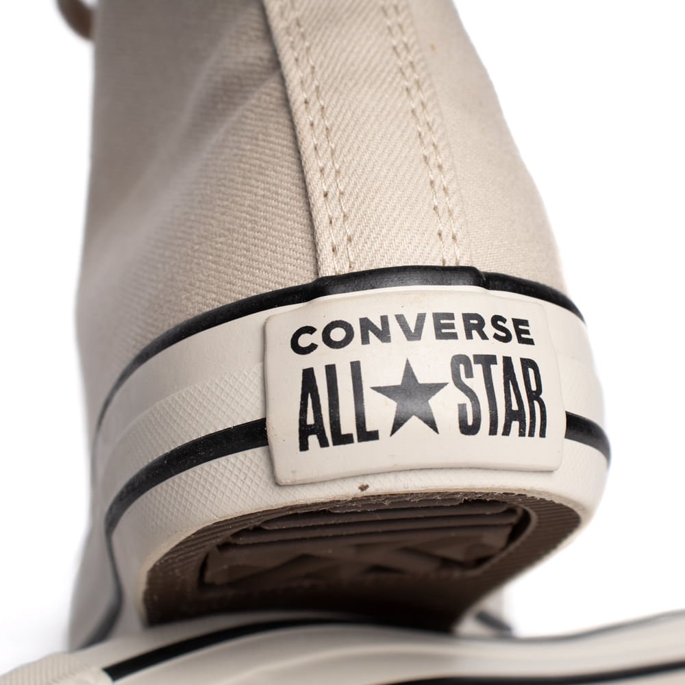 Tênis Feminino Converse Chuck Taylor All Star Hi Canvas Bege Bege 6