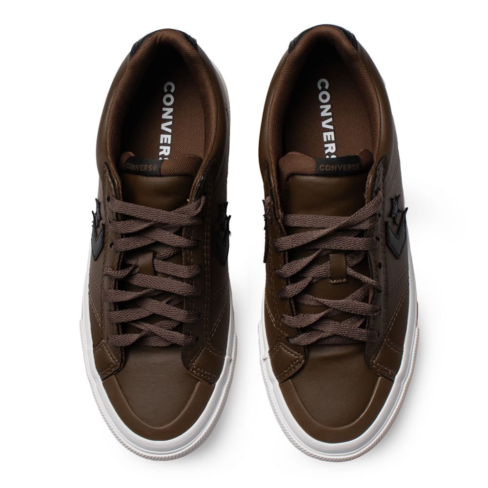 Tênis Masculino Converse Sport Casual Sintético Marrom Marrom 4
