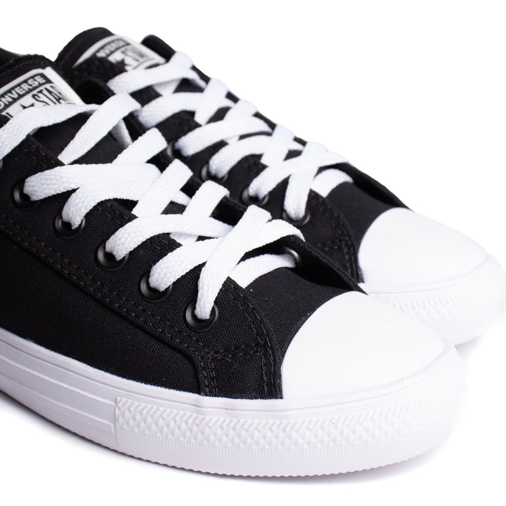 Tênis Unissex Converse Day One Cano Baixo Preto/Branco Preto 5