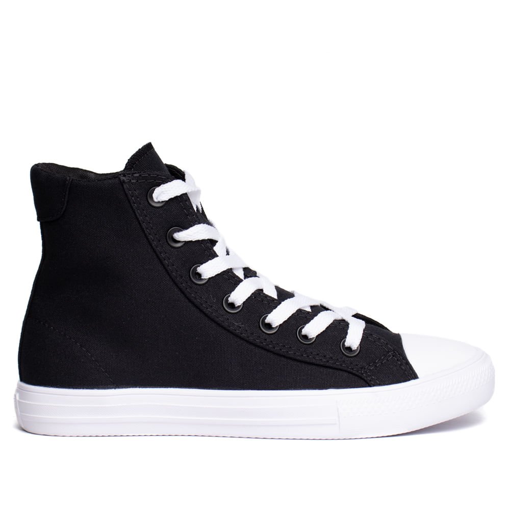 Tênis Unissex Converse Day One Cano Alto Preto/Branco