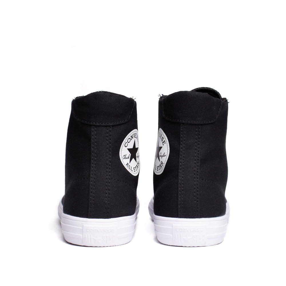 Tênis Unissex Converse Day One Cano Alto Preto/Branco Preto 3