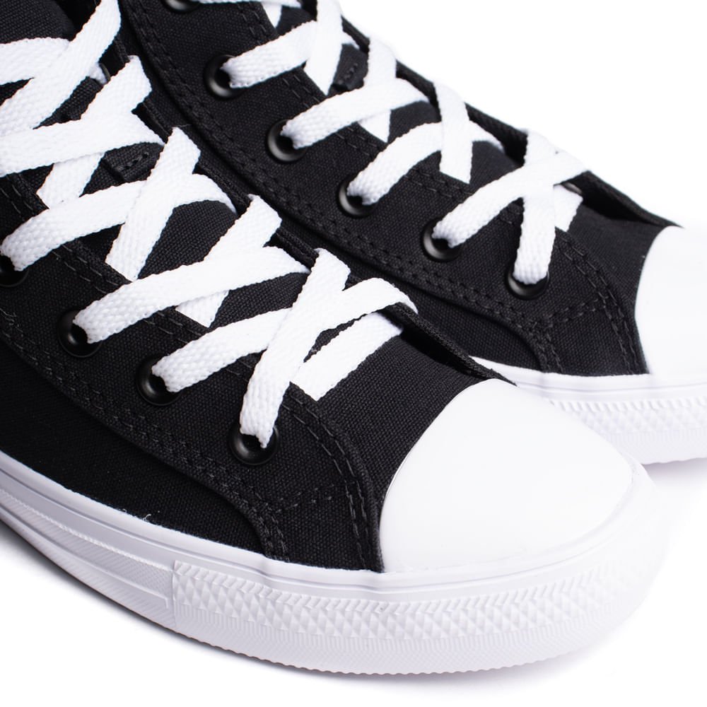 Tênis Unissex Converse Day One Cano Alto Preto/Branco Preto 5