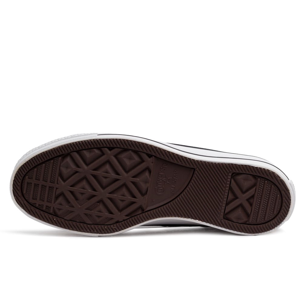 Tênis Converse Chuck Taylor All Star Lift Tecido Preto/branco Preto 2