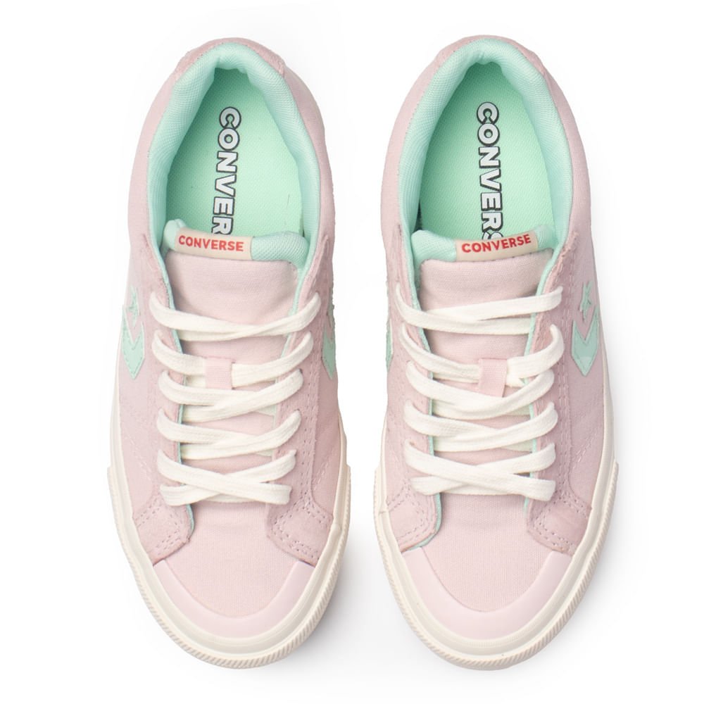 Tênis Feminino Converse All Star Sport Rosa/Azul Turquesa Rosa 4