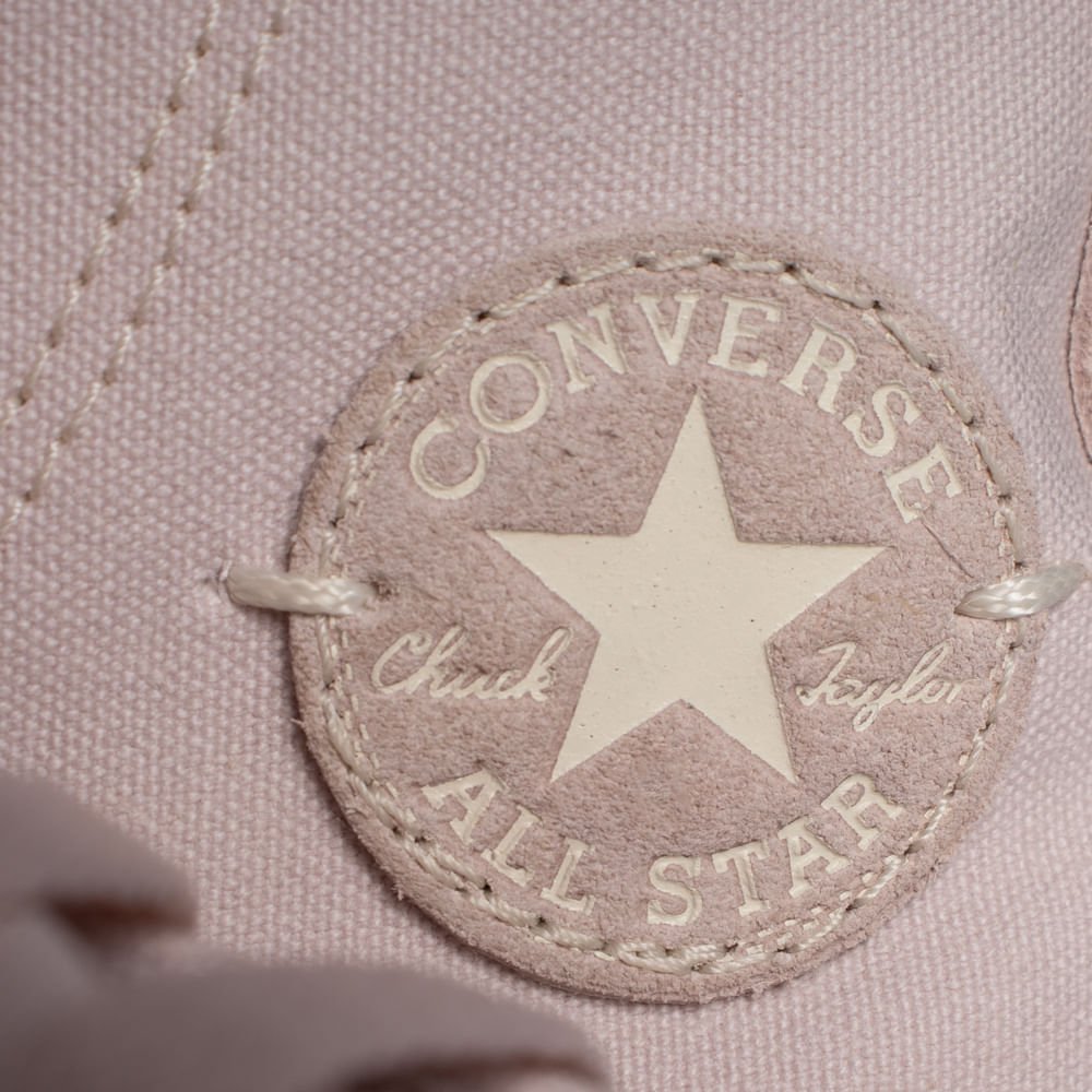Tênis Infantil Converse Chuck Taylor All Star Zíper Rosa Rosa 5