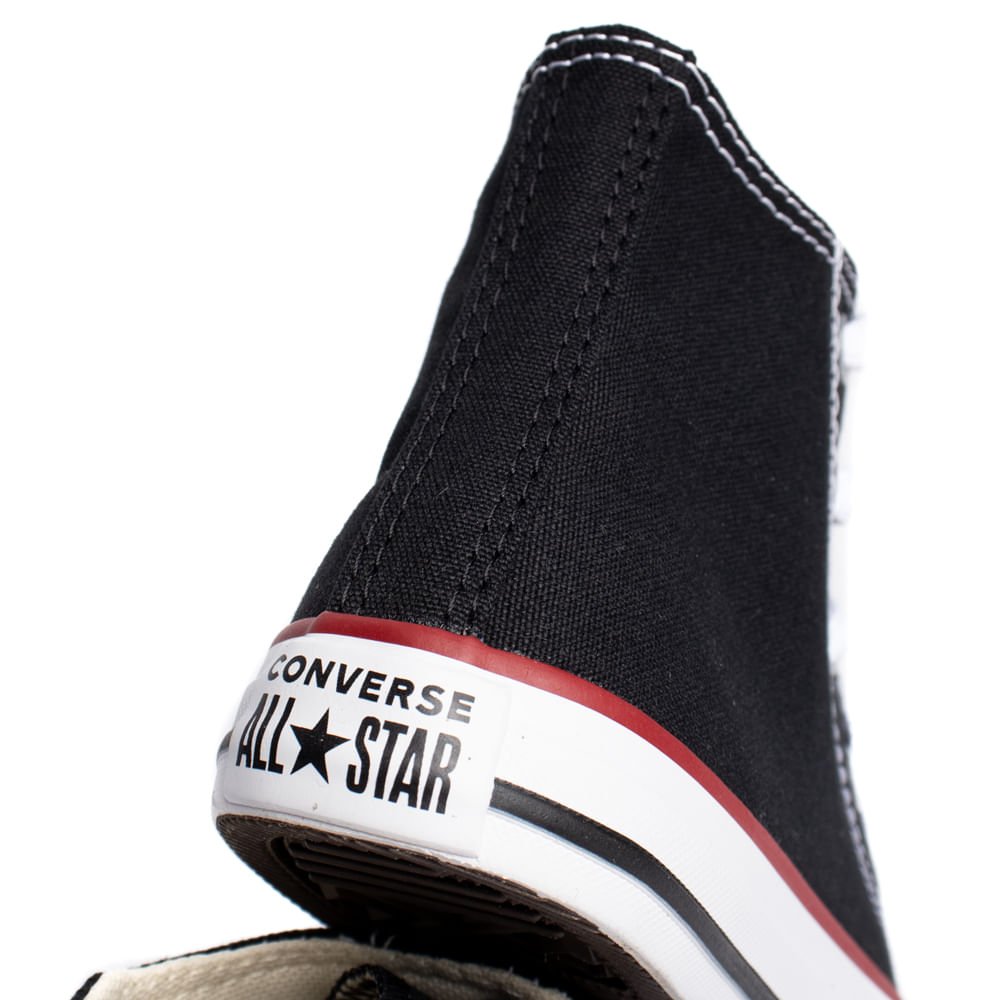 Tênis Infantil Converse Chuck Taylor All Star Cano Alto Preto Preto 6